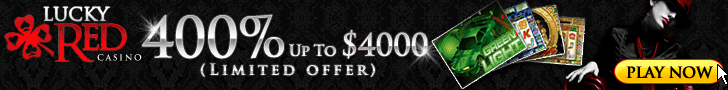 Lucky Red Casino get 400% up to $4000